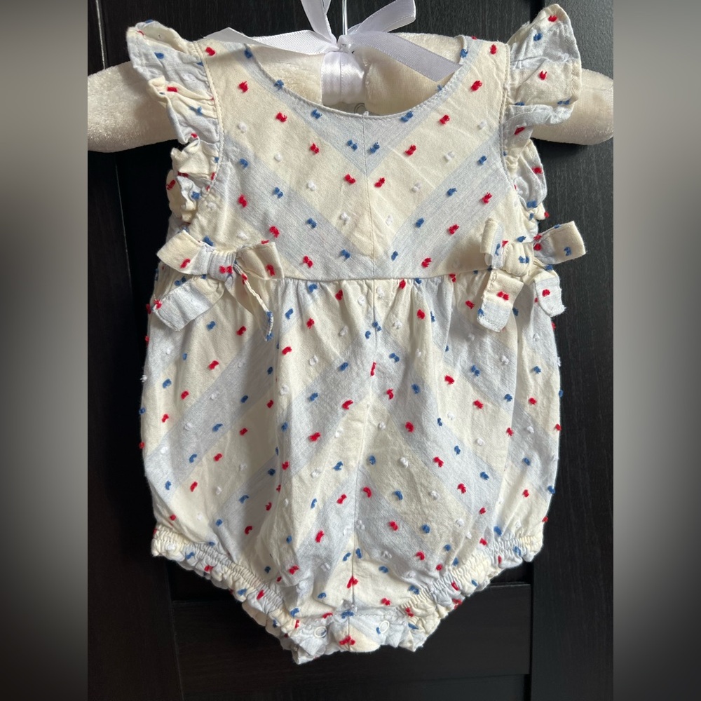0-3 month Baby girl romper